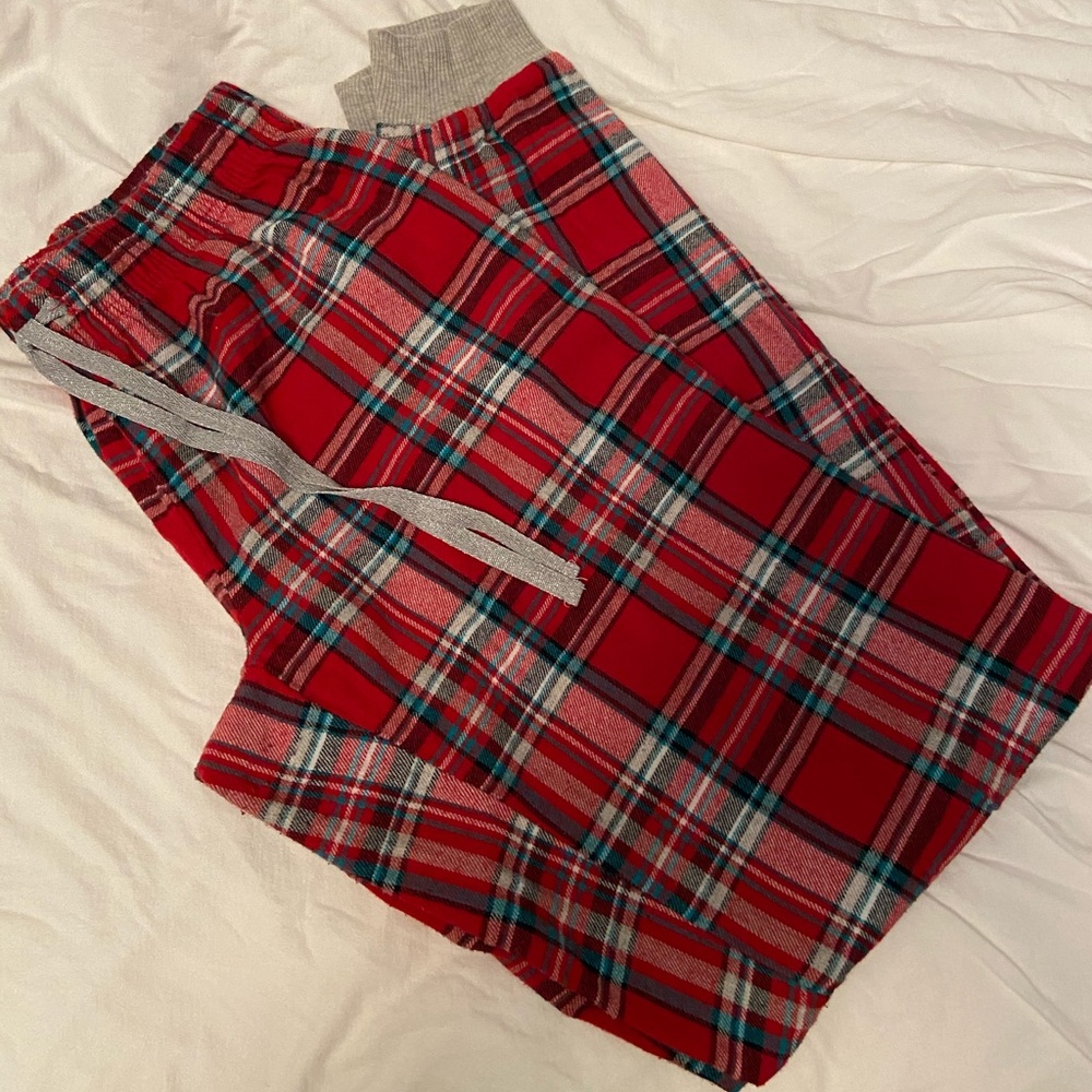 Pajama bottoms.
